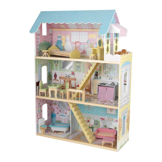 KIDKRAFT PEACH DOLLHOUSE ASSEMBLY INSTRUCTIONS MANUAL Pdf
