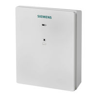 Siemens RCR114.1 Quick Start Manual