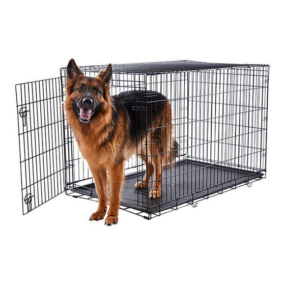 Frisco xxl clearance dog crate assembly