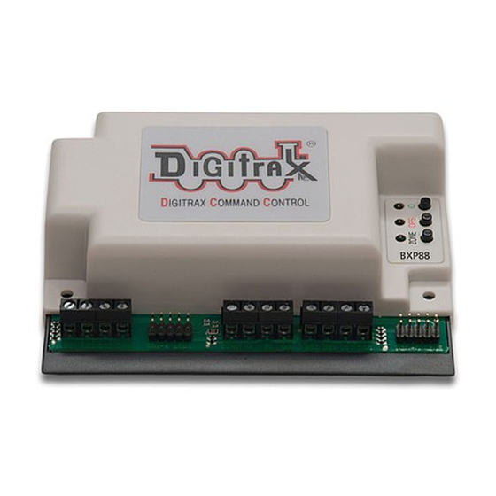 DIGITRAX BXP88 INSTRUCTION MANUAL Pdf Download ManualsLib