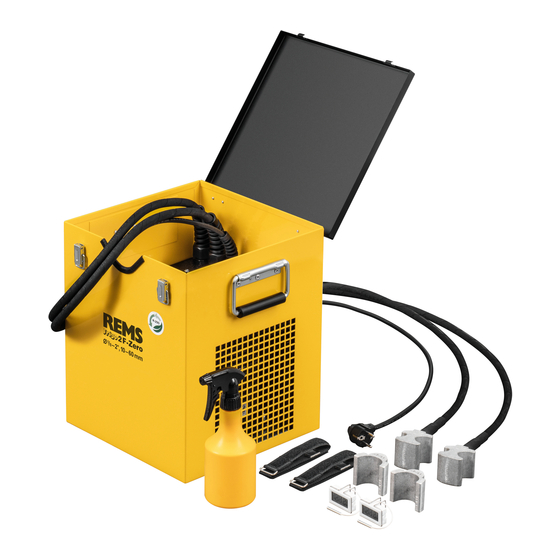 REMS FRIGO 2 FZERO INSTRUCTION MANUAL Pdf Download ManualsLib