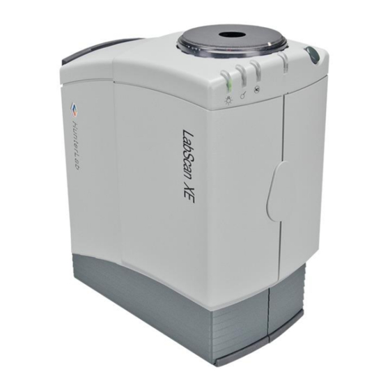 HUNTERLAB LABSCAN XE SUPPLEMENTAL MANUAL Pdf Download ManualsLib