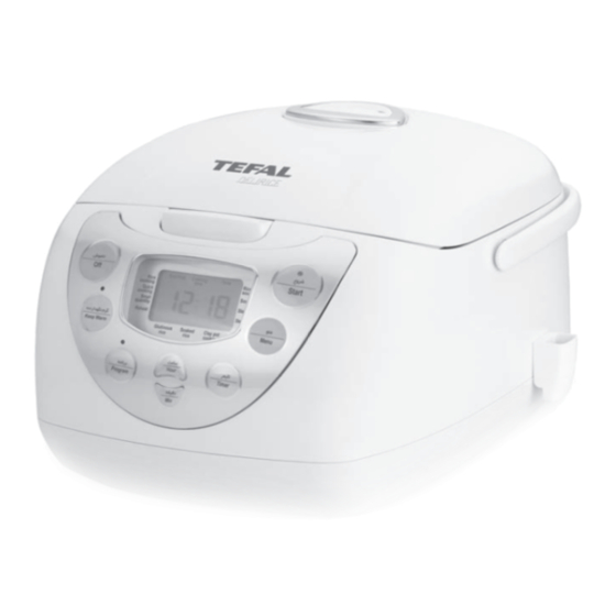 TEFAL DELIRICE MANUAL Pdf Download ManualsLib