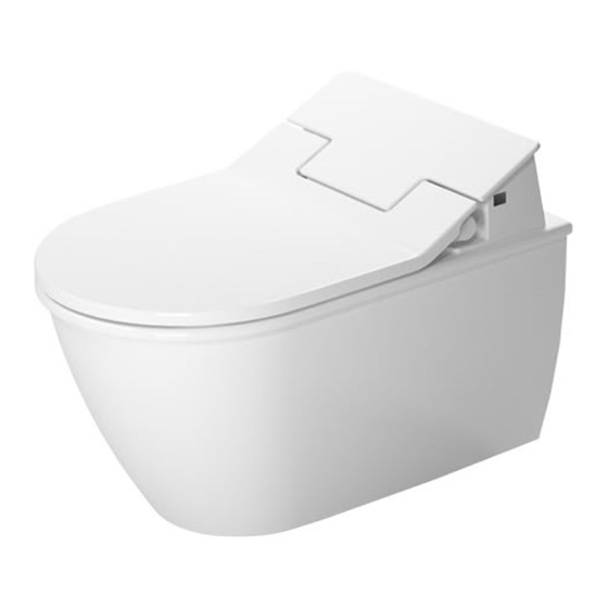DURAVIT SENSOWASH 254459 SERIES MOUNTING INSTRUCTIONS Pdf Download
