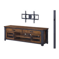 Whalen Bayside FURNITURE CUS3N1C-72-3BW Manual