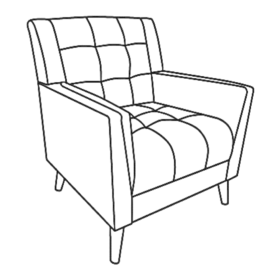 Noble House Home Furnishings Club Chair Assembly Instructions Manual