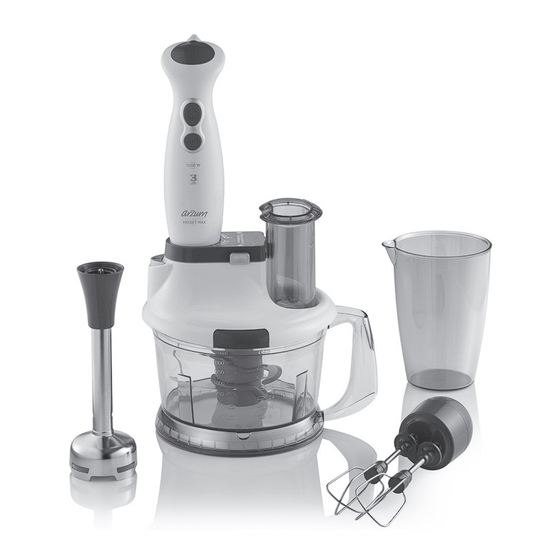 Arzum MiXSET MAX Instruction Manual