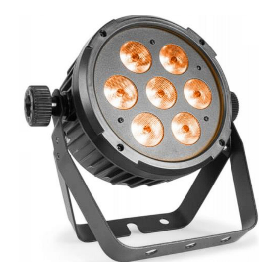 BoomToneDJ LED PAR 7x10W 5in1 Manuals