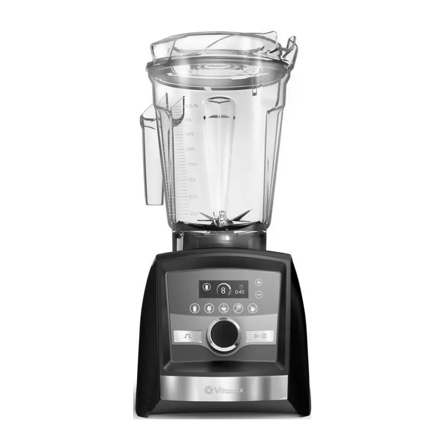 Vitamix VM0185, A3300, A3500 - Performance Blender Ascent Series Manual