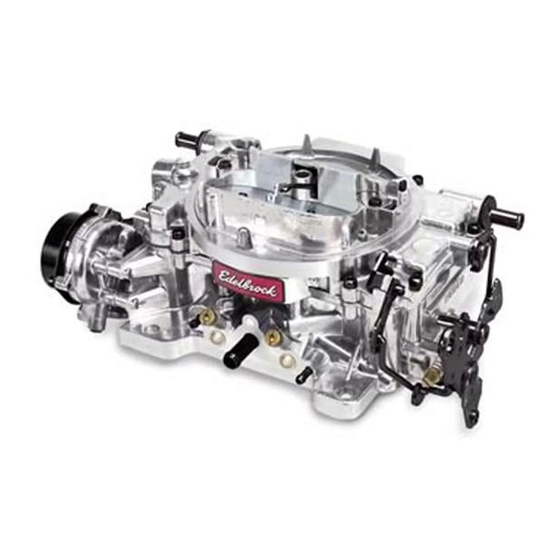 Edelbrock 2858 Collettore Di Aspirazione Victor Spider - Non EGR, Per Chevy Small Block 375+ CID, Gare Drag Race