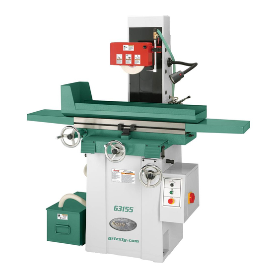 Grizzly G3155 Operation Manual