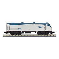 Rail King AMTRAK GENESIS TRAIN SET & PROTO-SOUND Operating Instructions Manual