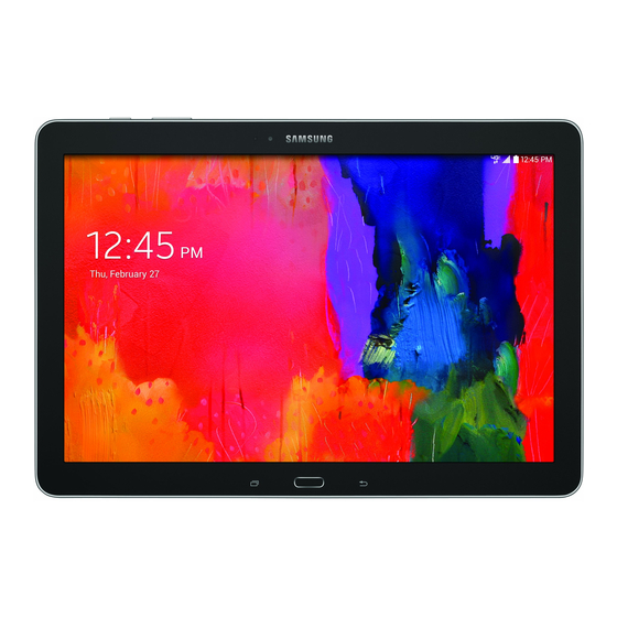 Samsung Galaxy Note PRO User Manual