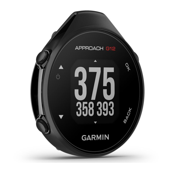 garmin approach x40 change language