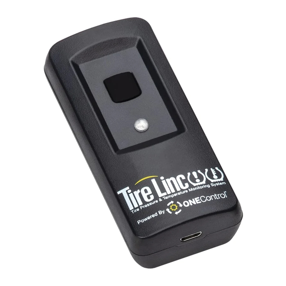 LIPPERT COMPONENTS TIRE LINC 2.0 INSTALLATION AND OWNER'S MANUAL Pdf