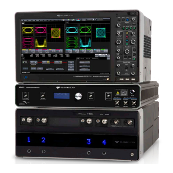 TELEDYNE LECROY LABMASTER LM 1025ZIA OPERATOR'S MANUAL Pdf Download
