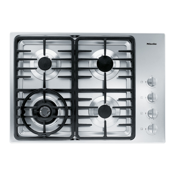 MIELE KM3464 OPERATING AND INSTALLATION INSTRUCTIONS Pdf Download