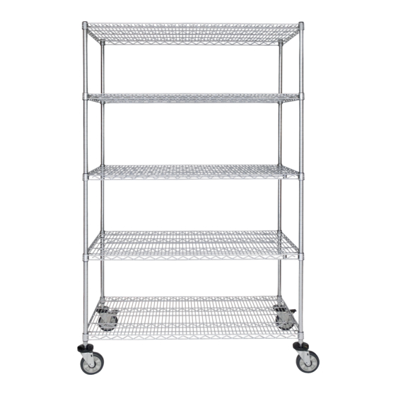 LOGIQUIP LQS WIRE SHELVING ASSEMBLY MANUAL Pdf Download ManualsLib