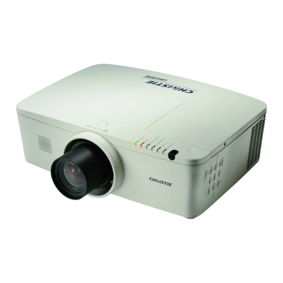 Christie LWU505 User Manual