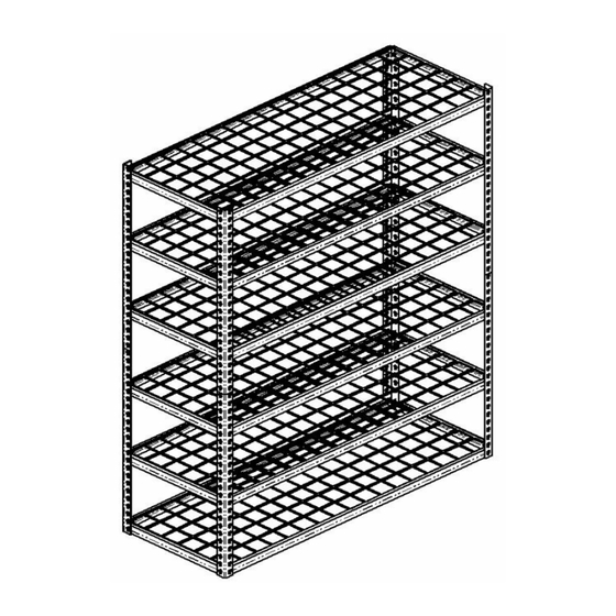 Edsal Muscle Rack UR184884WR6 Quick Start Manual