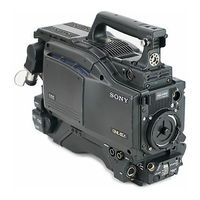 Sony HDC-F950 Operation Manual