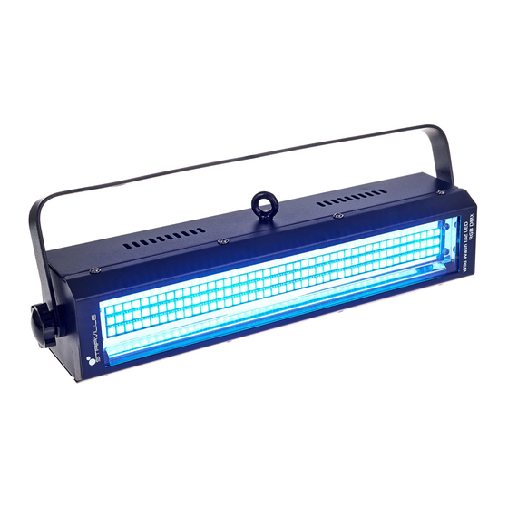 Stairville Wild Wash 132 LED RGB DMX User Manual