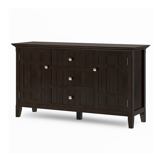 SIMPLIHOME brooklyn+max WyndenHall AXCBED-11-TB Manual