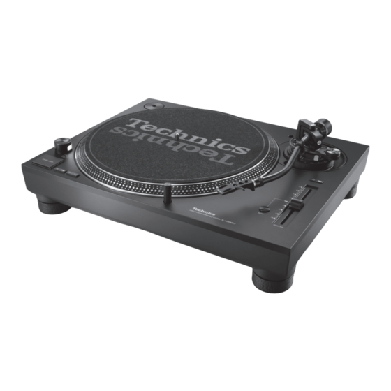 Technics SL-1200MK7 Owner's Manual