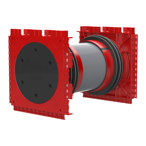 Hauff-Technik HSI90 Installation Instructions Manual