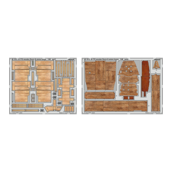 Eduard 49 1072 Assembly Instructions