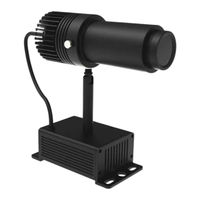 Projected Image 10 Watt LED Gobo Projector Manual