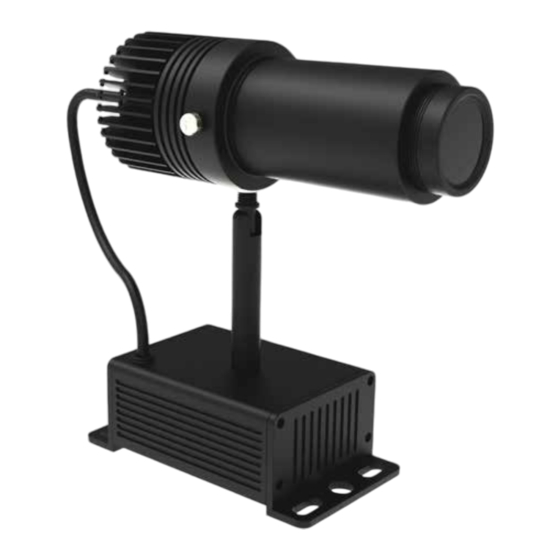 Projected Image 10 Watt LED Gobo Projector Manual