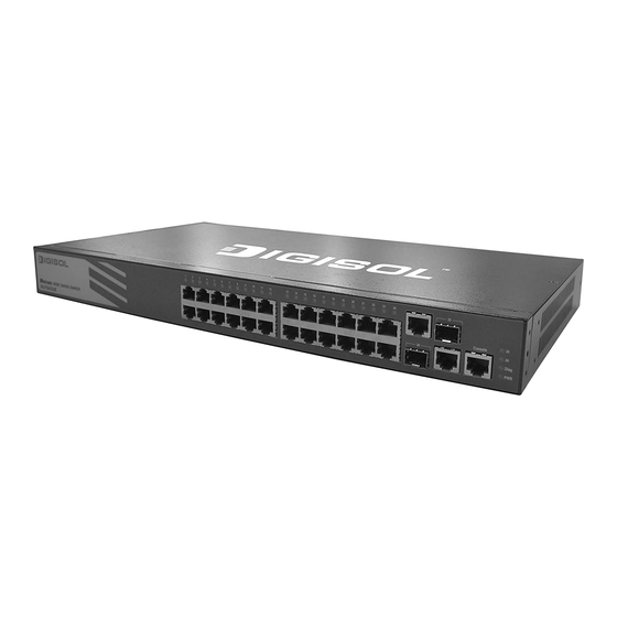 Digisol DG-FS4526E Installation Manual