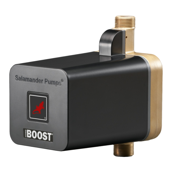 Salamander Pumps HomeBoost Installation Manual