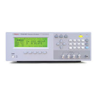 Tonghui TH2816B Operation Manual