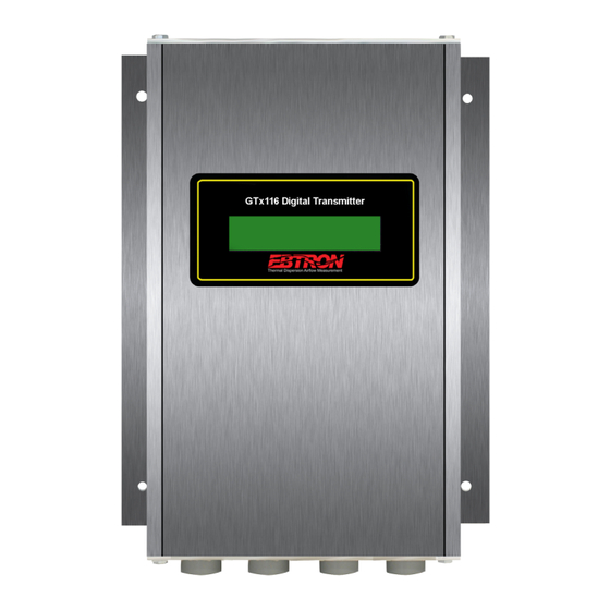 Ebtron Advantage III Gold Series Installation Manual