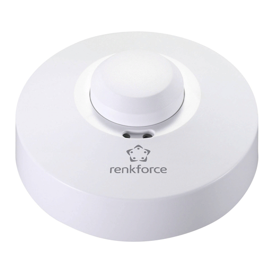 Renkforce 1362921 Operating Instructions Manual