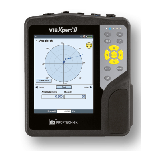 PRÜFTECHNIK VIBXPERT II OPERATING INSTRUCTIONS MANUAL Pdf Download