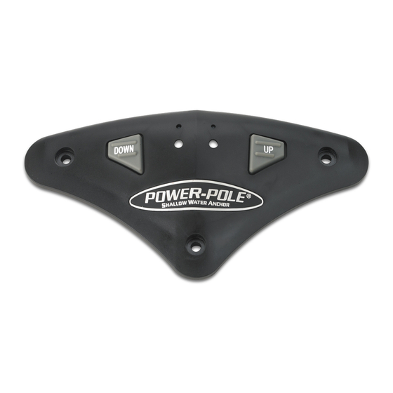 JL MARINE POWERPOLE ADVANCED FOOT SWITCH OPERATING INSTRUCTIONS Pdf