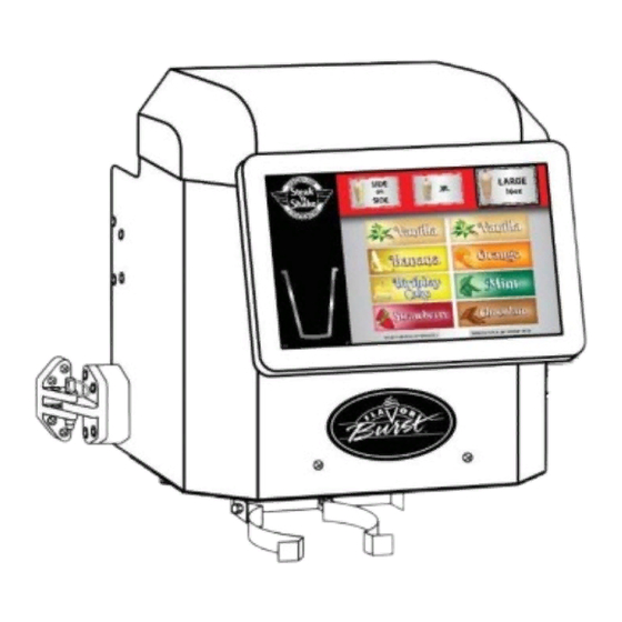 FLAVOR BURST CTP 80SNSR EQUIPMENT, MAINTENANCE AND OPERATIONS MANUAL