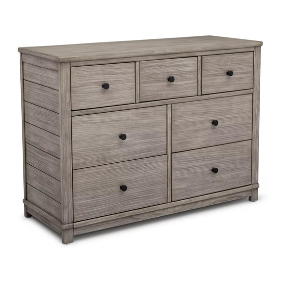 SIMMONS KIDS DRESSER ASSEMBLY INSTRUCTION MANUAL Pdf Download ManualsLib