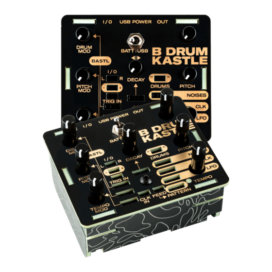 BASTL INSTRUMENTS KASTLE DRUM MANUAL Pdf Download ManuaLib