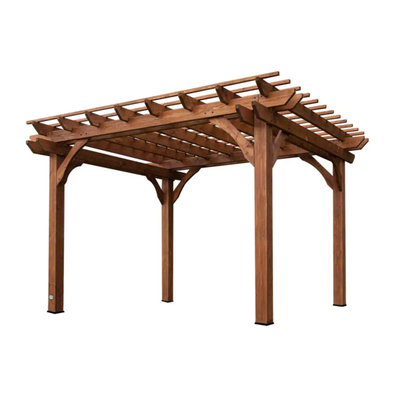 PERGOLA KITS USA CLASSIC CEDAR PERGOLA KIT ASSEMBLY MANUAL Pdf Download