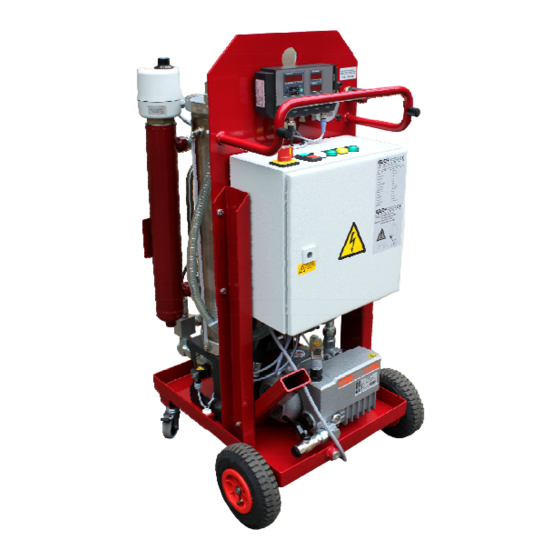 HYDAC FILTER SYSTEMS FLUIDAQUA MOBIL FAM 5 OPERATING AND MAINTENANCE INSTRUCTIONS MANUAL Pdf