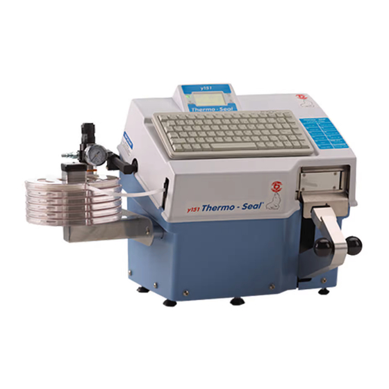 THERMOPATCH THERMOSEAL Y151 USER MANUAL Pdf Download ManualsLib