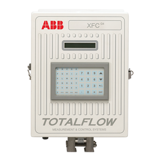 ABB Totalflow X Series Startup Manual