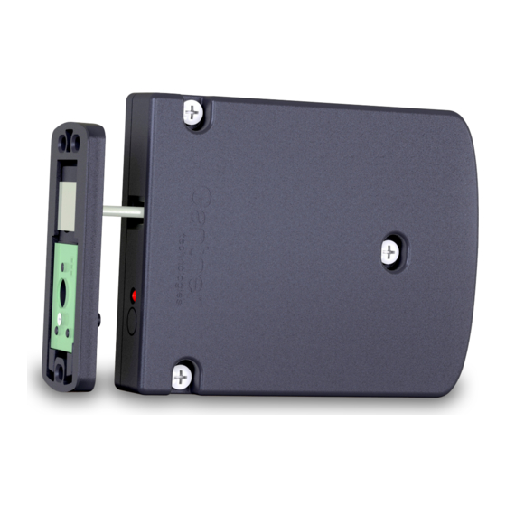 GANTNER GAT ECO.SIDE LOCK 7000 MANUAL Pdf Download ManualsLib