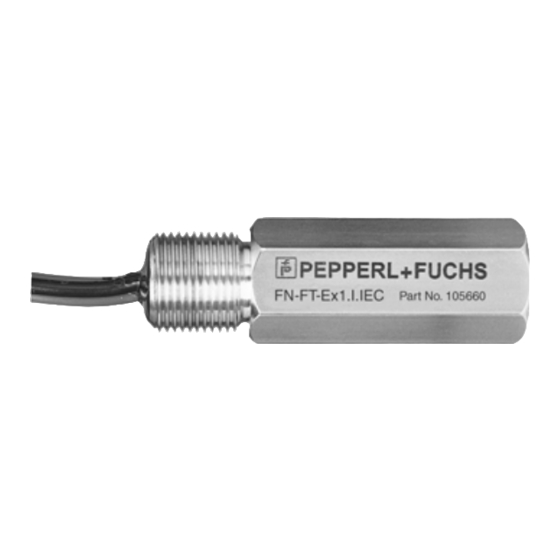 Pepperl+Fuchs F-FT-EX1.I.IEC Series Instruction Manual