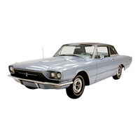 Ford Thunderbird 1966 Shop Manual