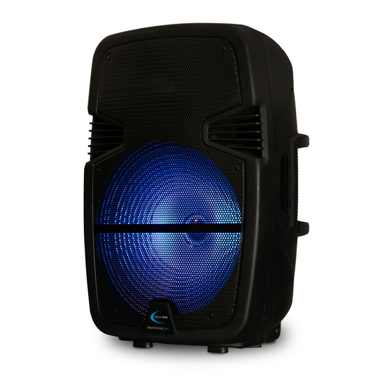 Technical Pro PB1550LED User Manual